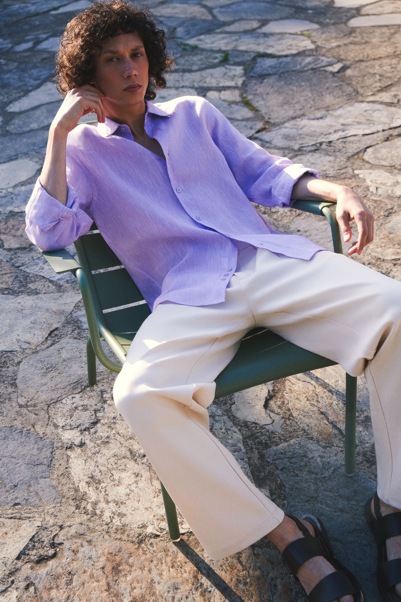 PURE LINEN SHIRT MELROSE