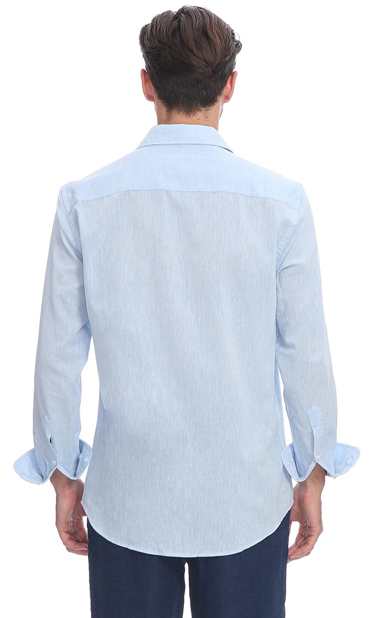 LINEN SHIRT LIGHT BLUE