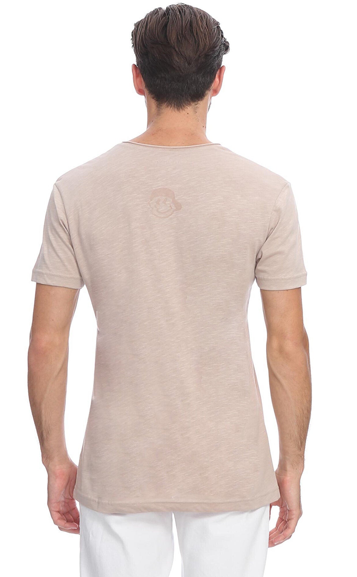 SMILEY T-SHIRT BEIGE