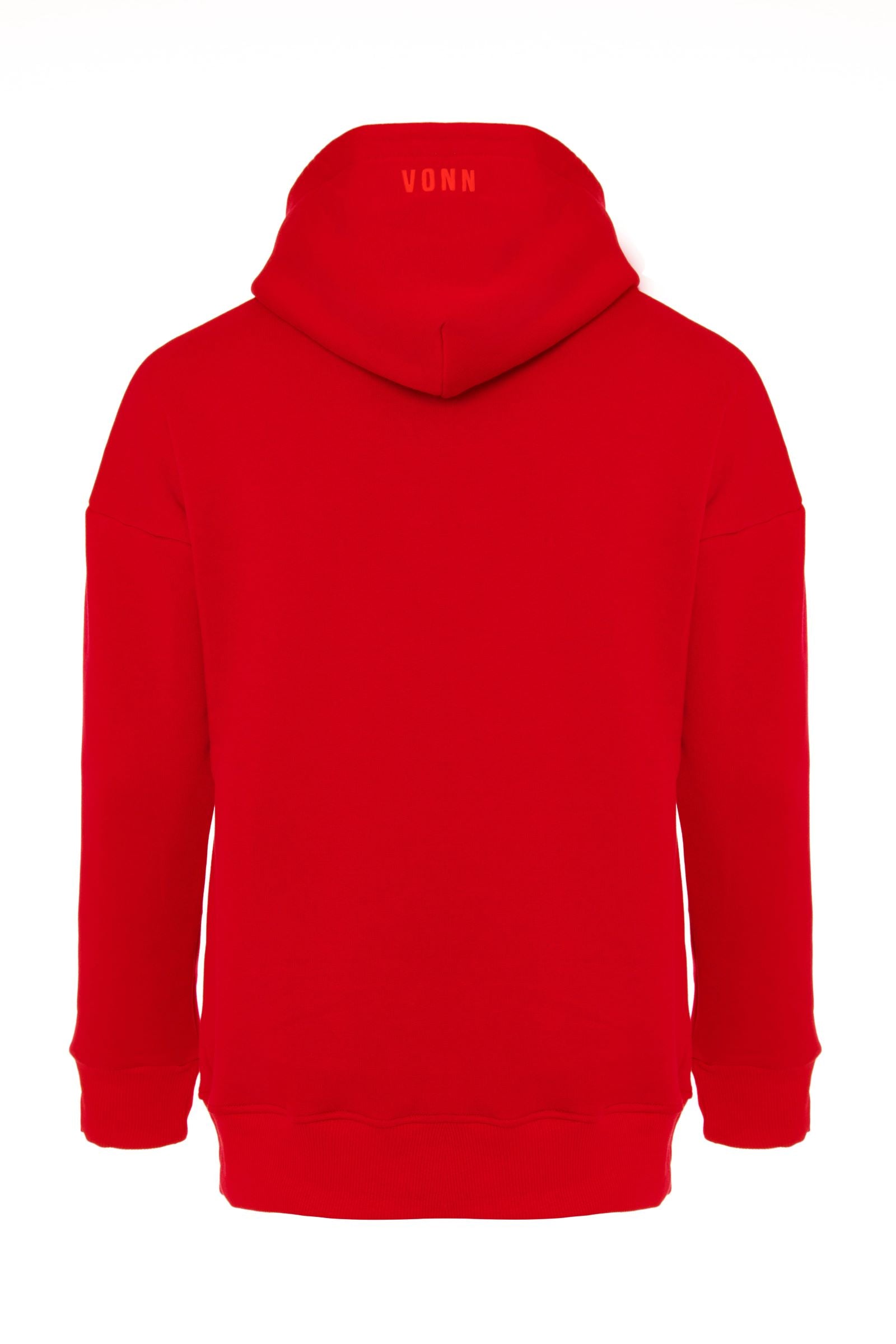 VONN’s HOODIE ROSSO