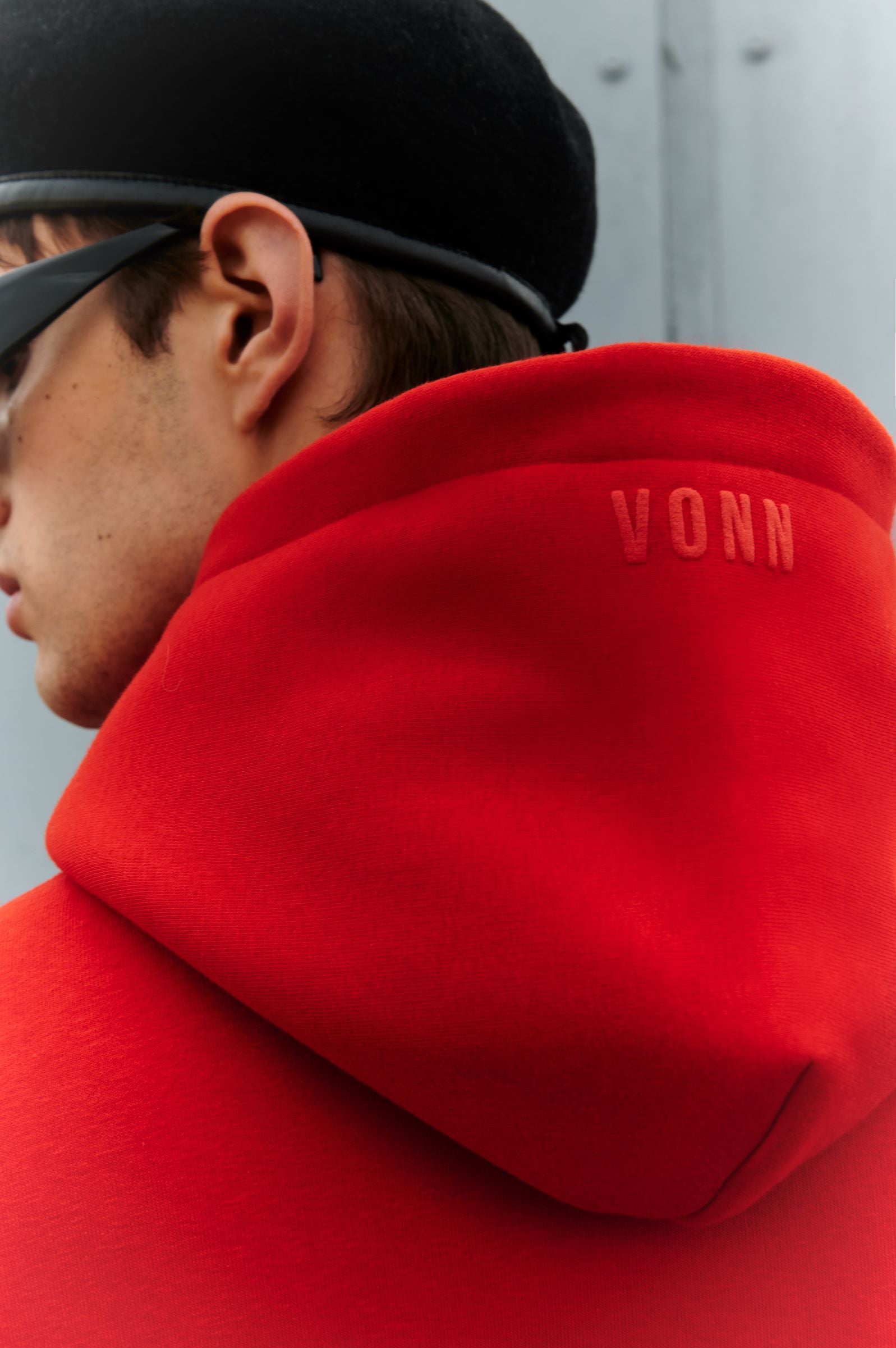 VONN’s HOODIE ROSSO